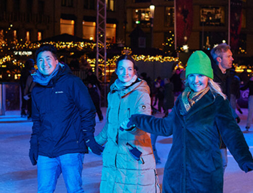 Weihnachten 2024 auf dem Düsseldorfer Weihnachtsmarkt an der Kö