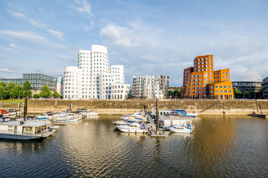 Medienhafen Medienhafen am Rhein, Düsseldorf